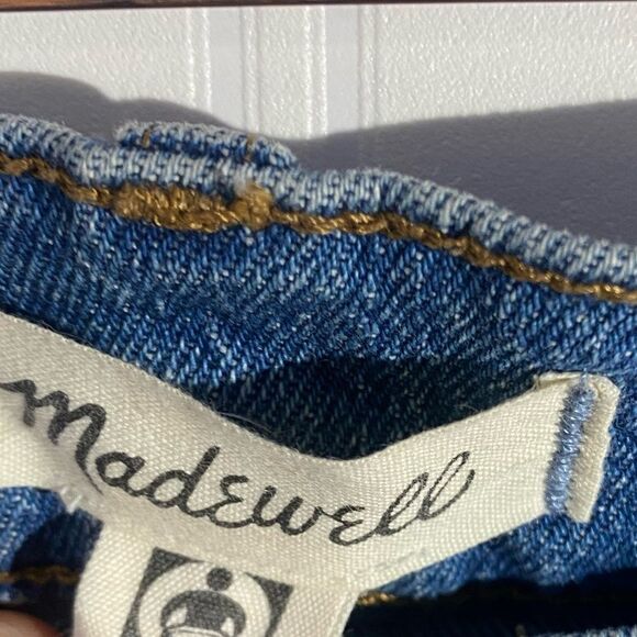 Madewell The Perfect Vintage Jean Raw Hem Sz 28 - Picture 5 of 8